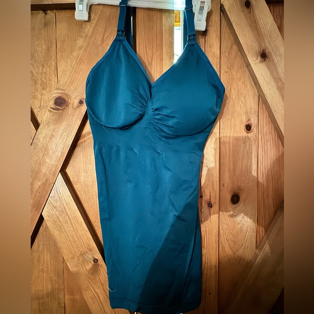 NWT teal nursing cami